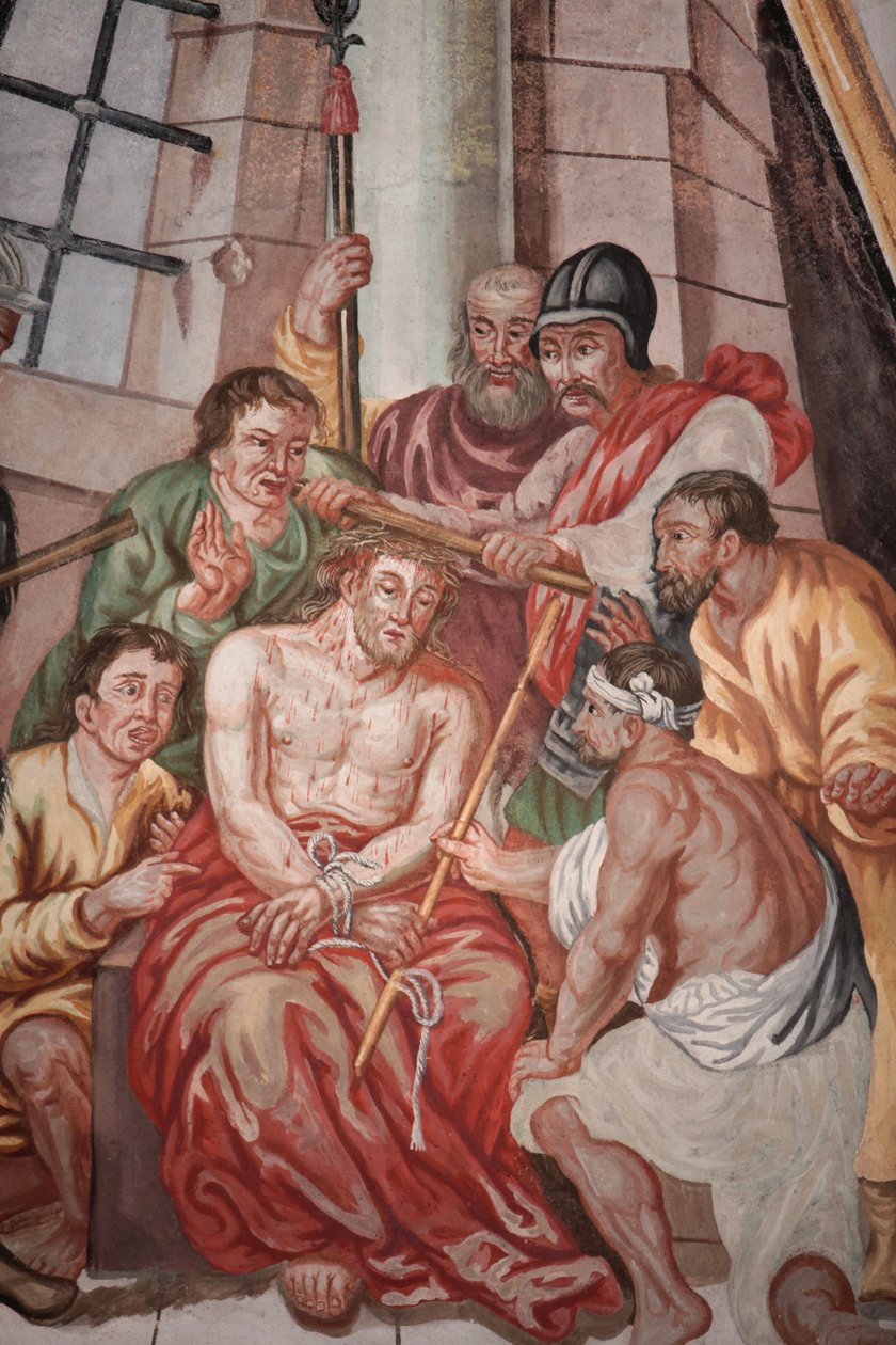 Vor Frue af Assumption kirke. Jesu tornekrone Cordon Frankrig af Unbekannt