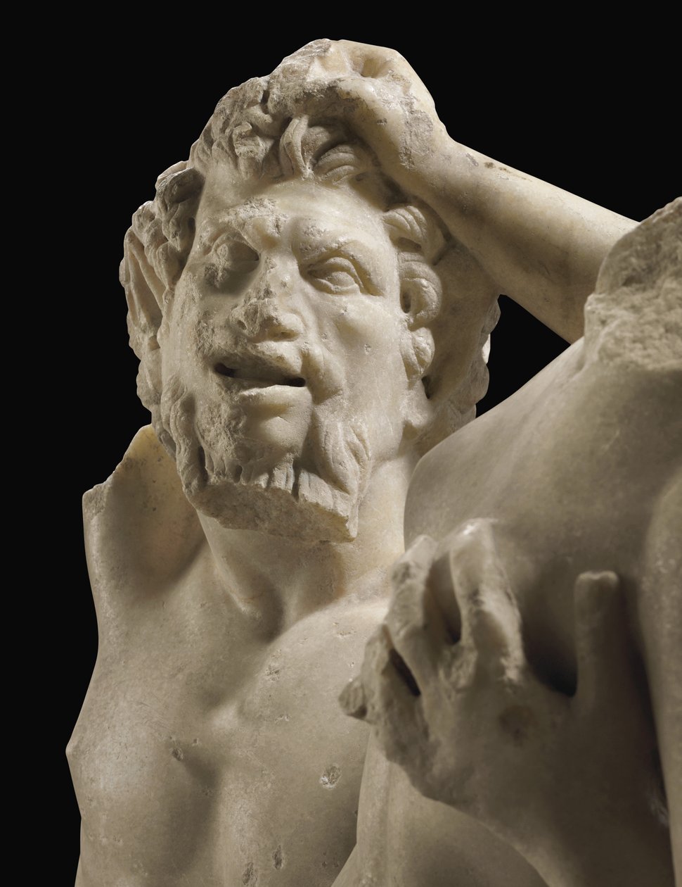 Pan og Hermafrodit, ca. 1. århundrede e.Kr af Unbekannt