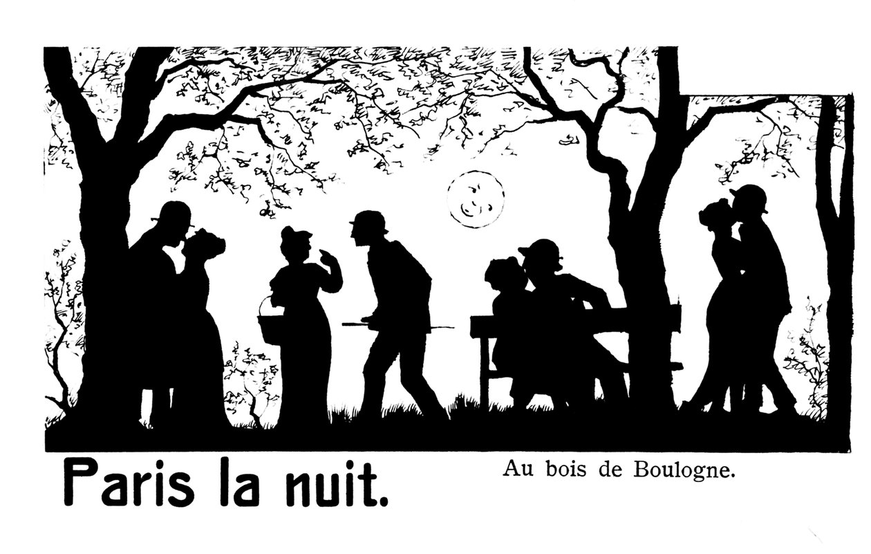 Paris om natten (