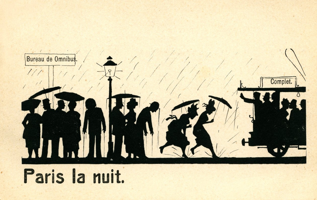 Paris om natten (