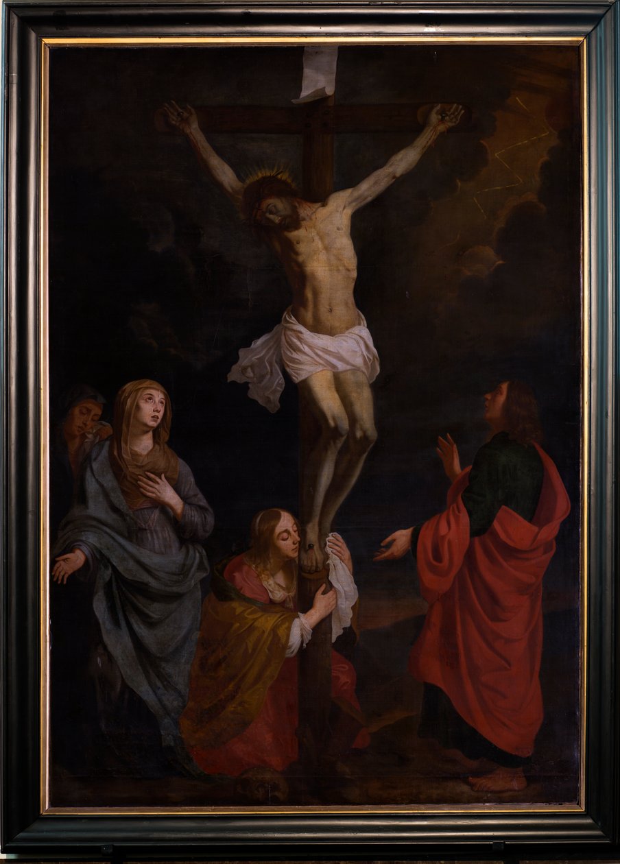 Sognekirke (Sognekirken Vor Frue af Himmelfarten). Indre. Maleri. af Unbekannter Künstler