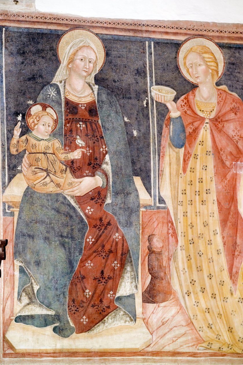Særligt Santa Maria i klaverklosteret, Loreto Aprutino, Abruzzo, Italien af Unbekannt
