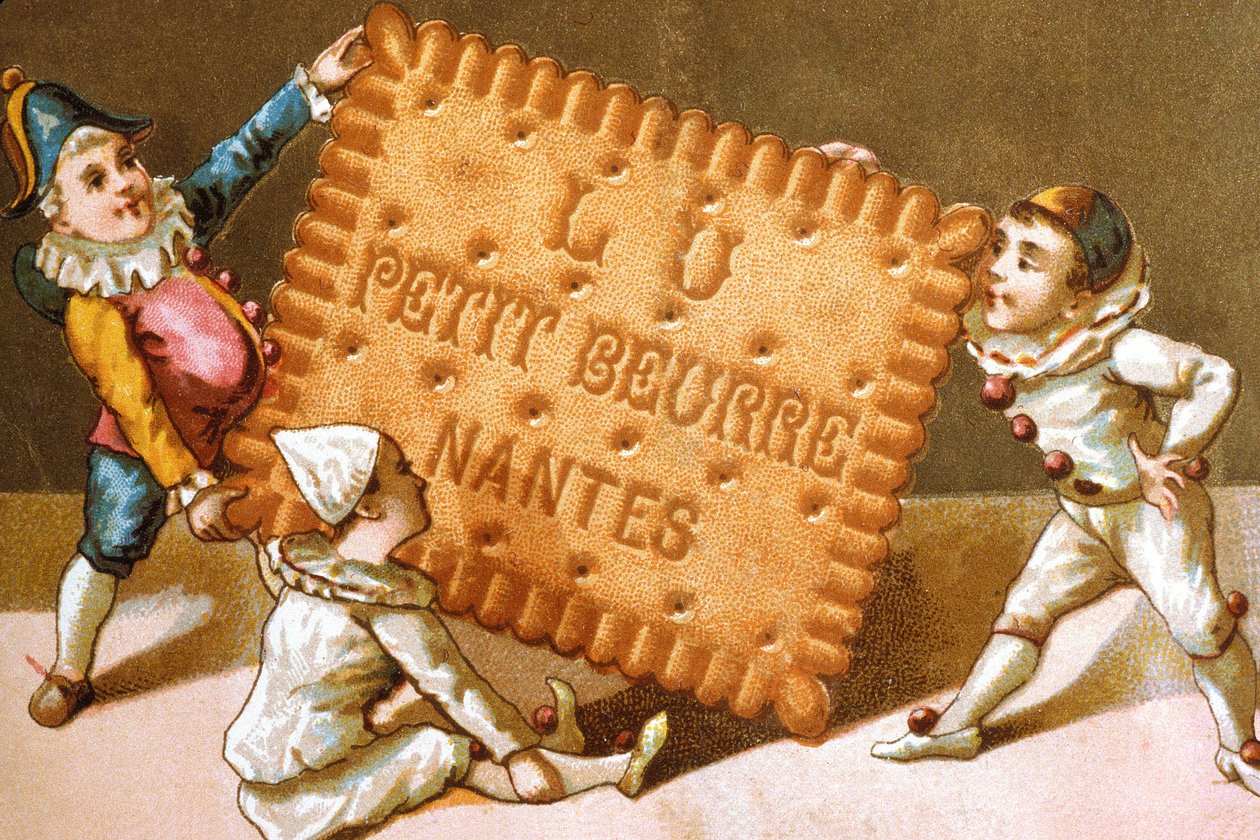 Petit beurre Lu - Loire Atlantique N* 206 - Nantes - Museum for Dekorativ Kunst - Udstilling ""Biscuiterie Nantaise"" - 0196129 af Unbekannt