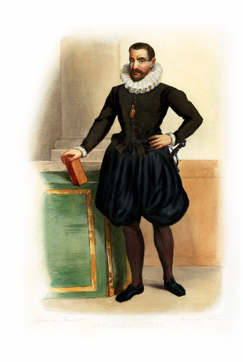 Philippe de Mornay af Unbekannter Künstler