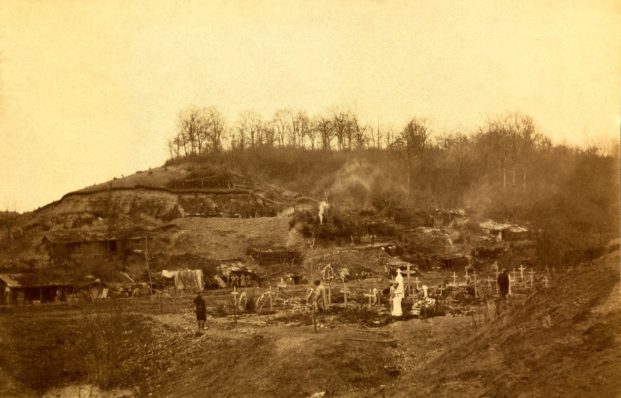 Photograph from a personal album of an infantry lieutenant during the first months of the First World Wardani af Unbekannt