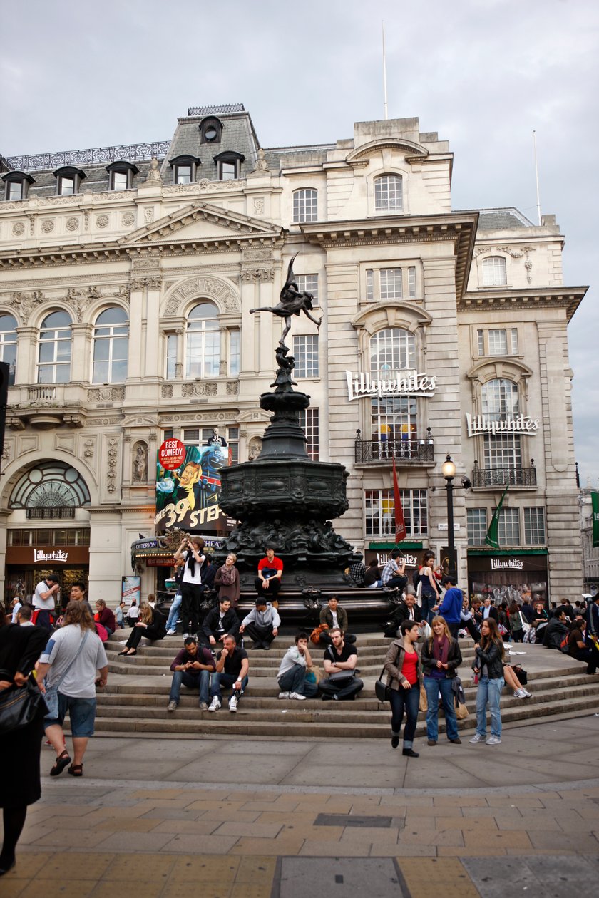 Piccadilly Circus, London (foto) af Unbekannt