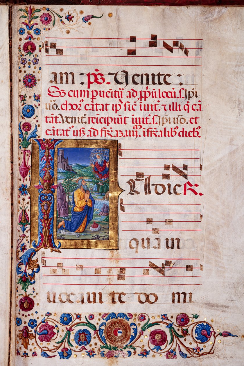 Piccolomini Bibliotek: Korbog, torsk. 7.G, ff. 40v med "Jeremiah