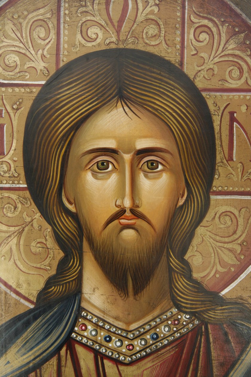 Portræt af Jesus, Jerusalem, Israel af Unbekannt