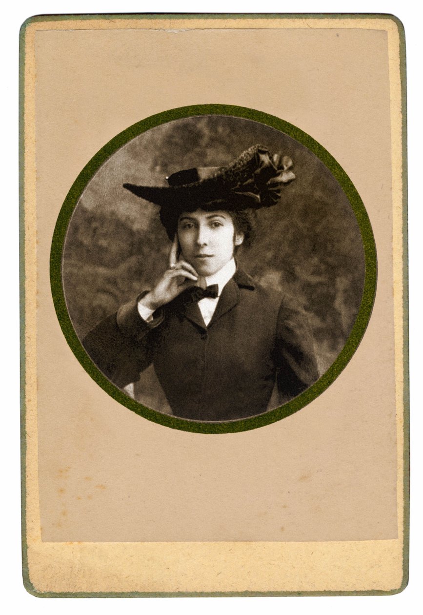 Portrait of the French poet Catherine Pozzi, c.1900dani af Unbekannt