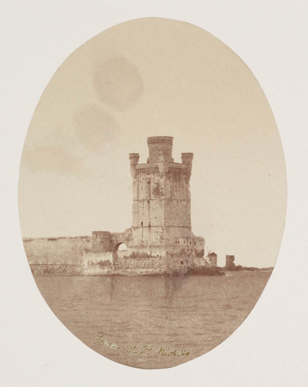 Rhodos havn, ca 1849 af Unbekannt