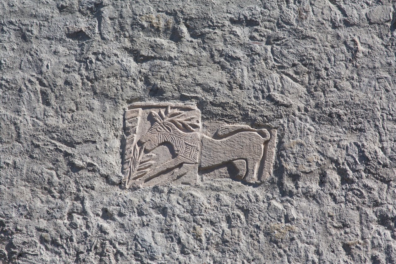 Saint Mauro kuppel, kirke, lavrelief, Maniago, Friuli, Italien af Unbekannt