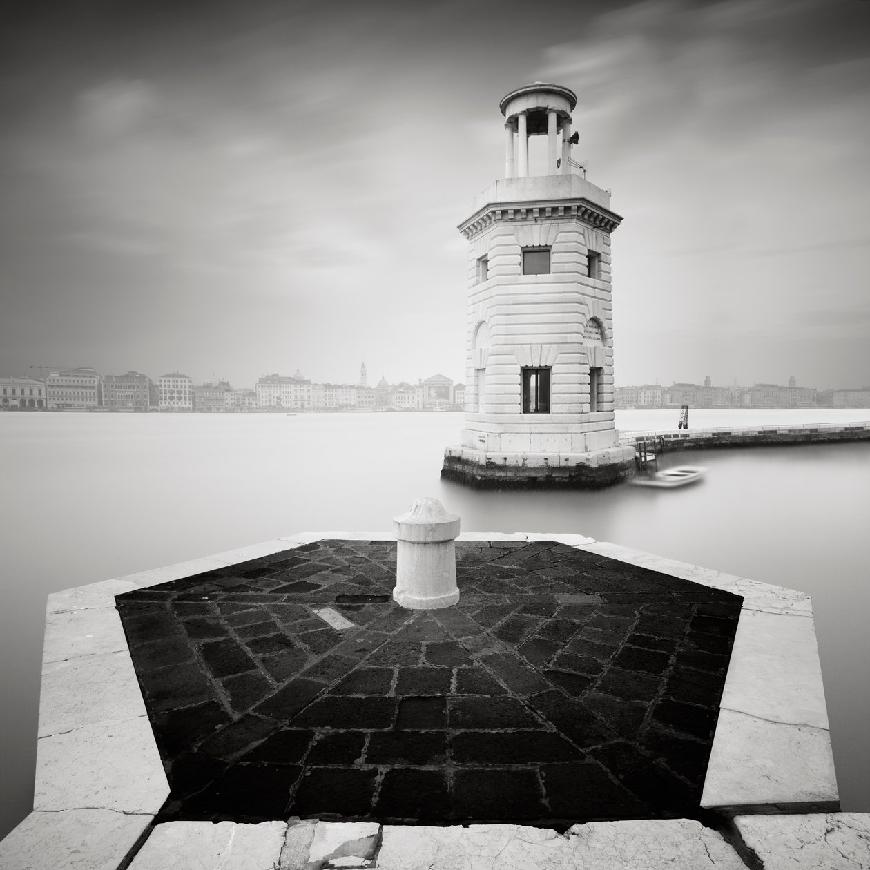 San Giorgio Maggiore, Venedig, Italien, 2014 (s/h-billede) af Leopold Blonder