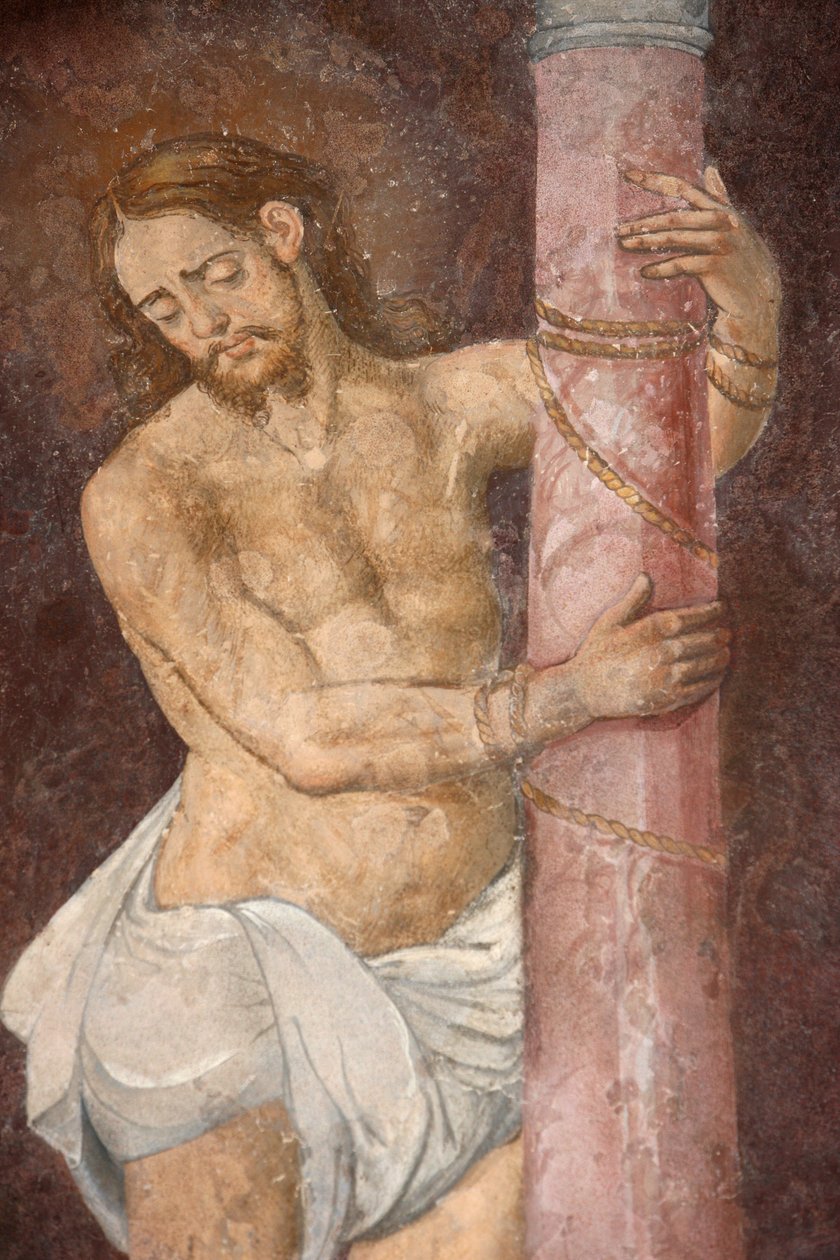 San Jeronimos kirke. Bundne Kristus Madrid Spanien af Unbekannt