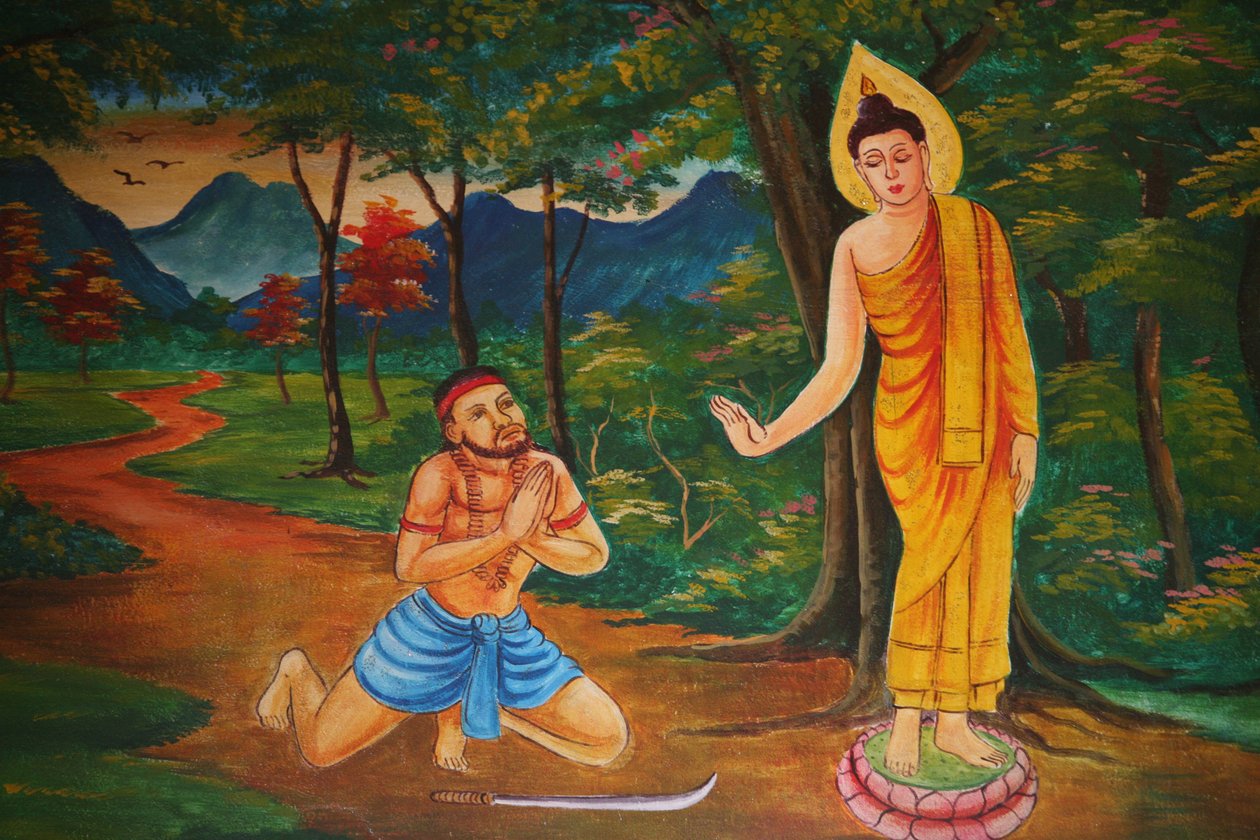 Scene fra Buddha Vientiane Laos liv af Unbekannt