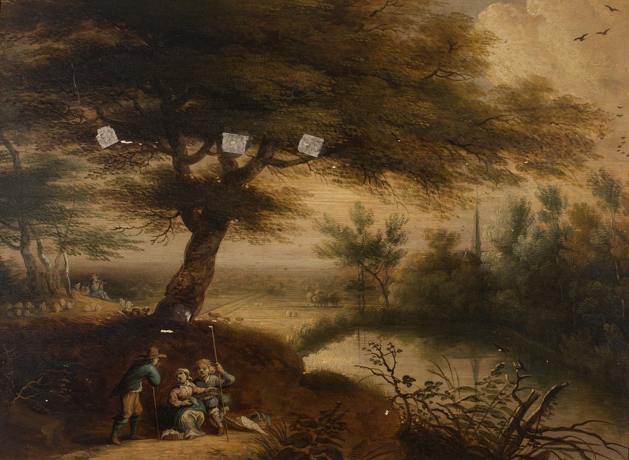 Pastoral idyl af Unbekannter Künstler