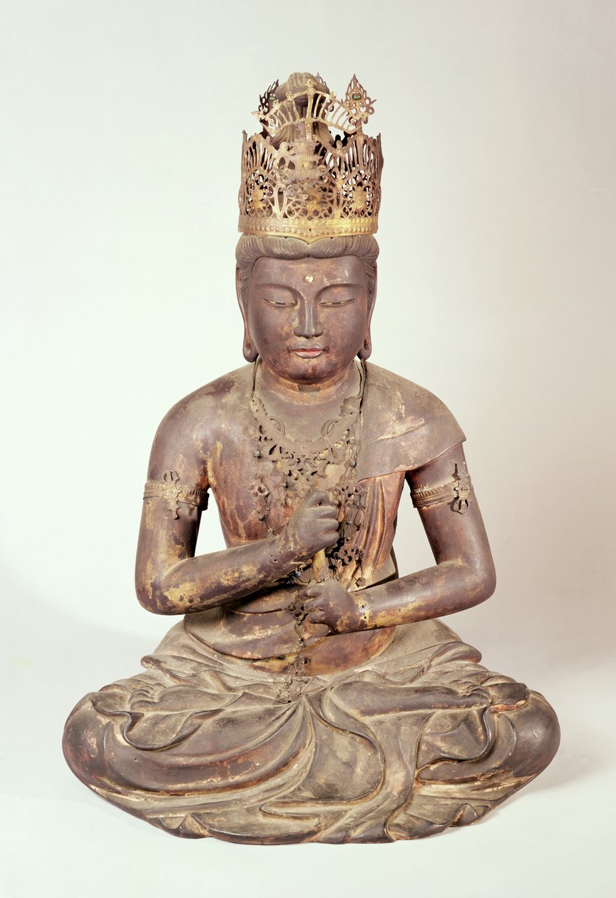 Siddende figur af Dainichi Nyorai af Unbekannt