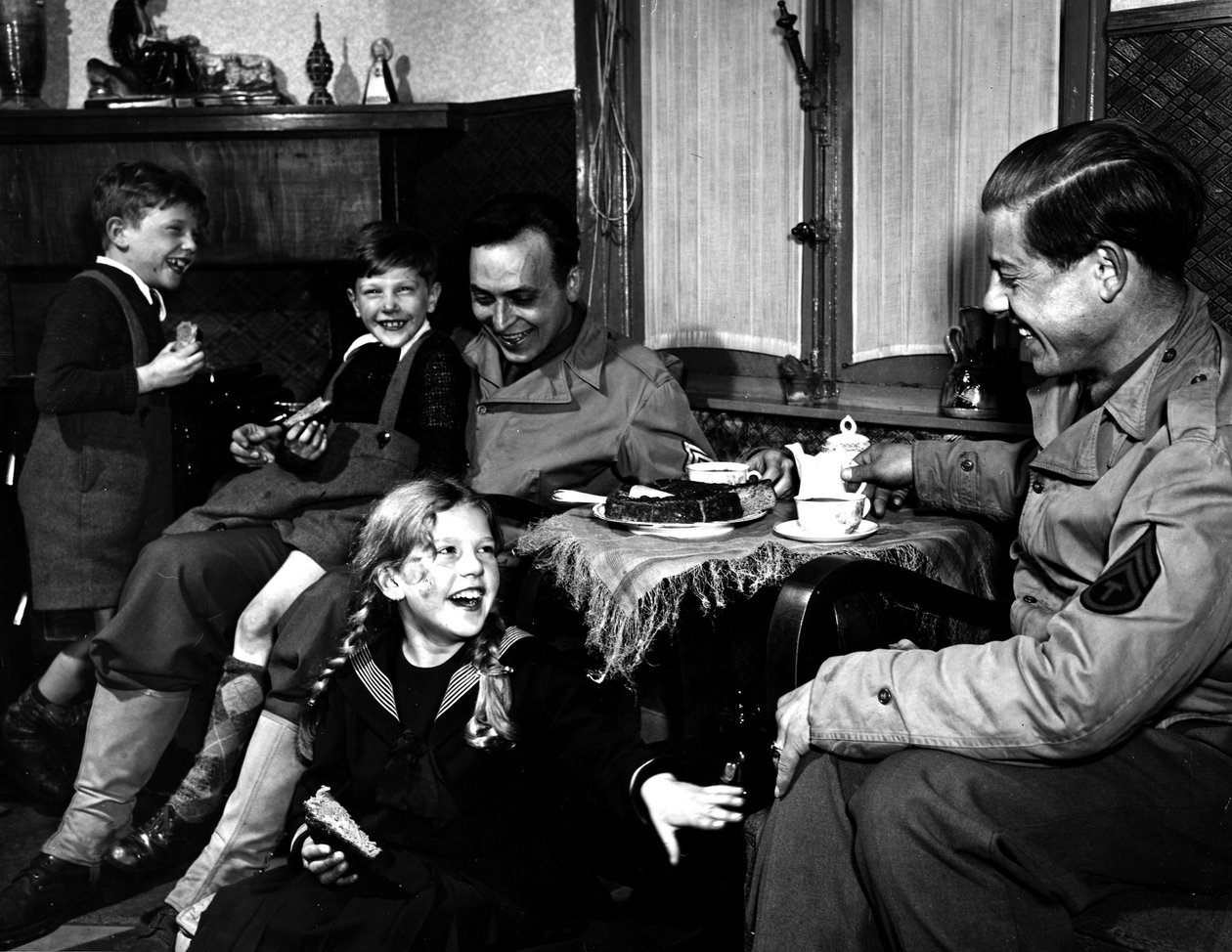 Anden Verdenskrig (1939-1945) - Anden Verdenskrig (Anden Verdenskrig eller Anden Verdenskrig): Charleroi (Belgien) 14. januar af Unbekannt