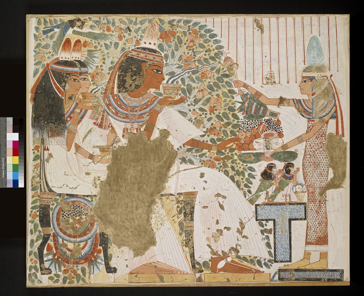 Helligdom rejst af farao Taharqa i hoffet til Amuntemplet bygget af ham i Kawa i Nubien, 25. dynasti, sen periode, 690-64 f.Kr. (foto) af Unbekannt