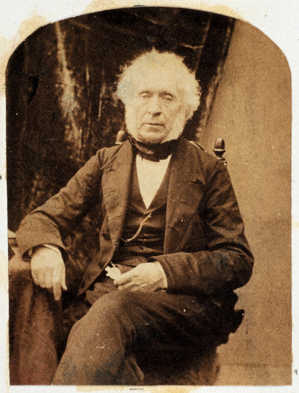 Sir David Brewster, skotsk fysiker, ca. 1860