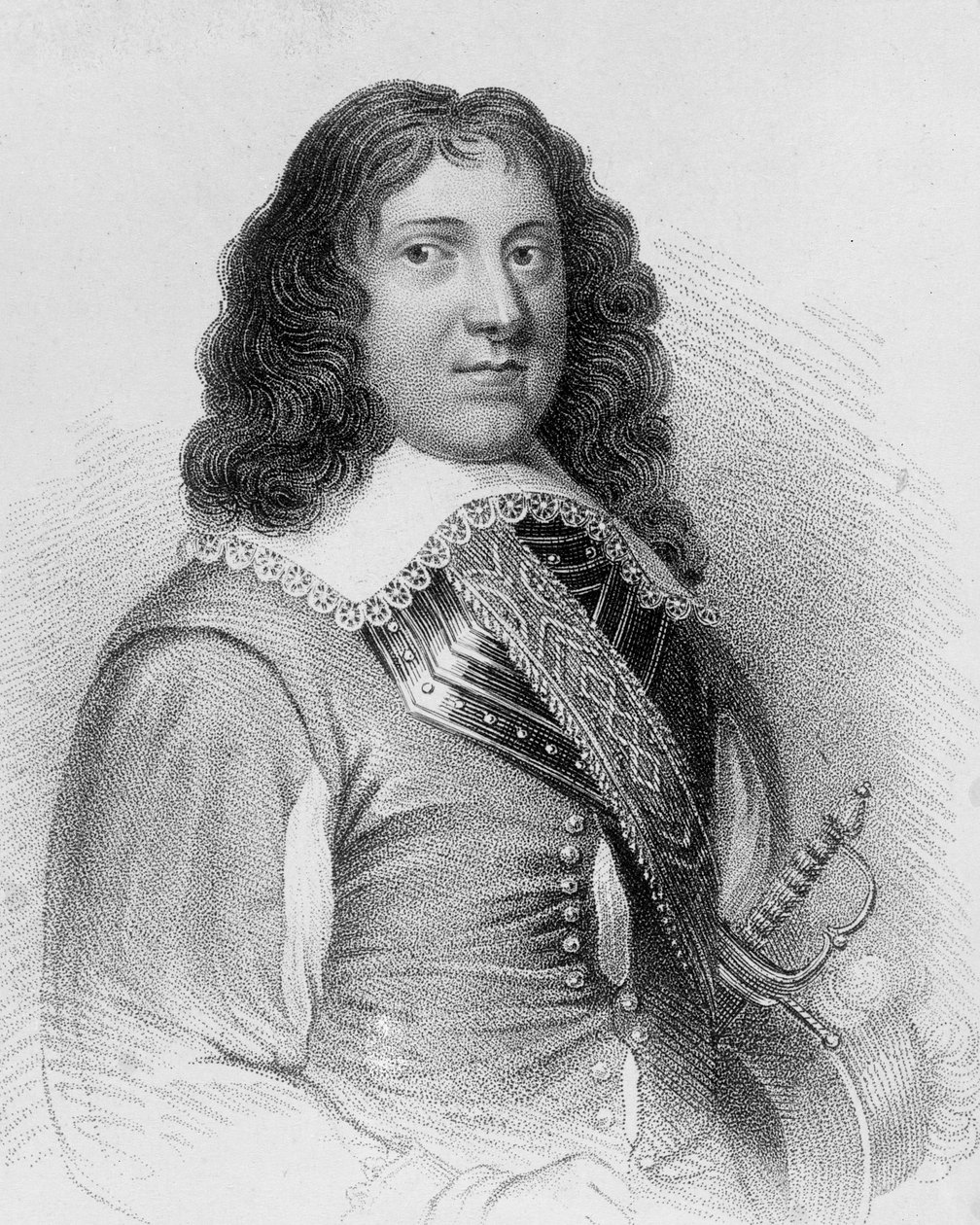 Sir George Lisle (gravering) af Unbekannt