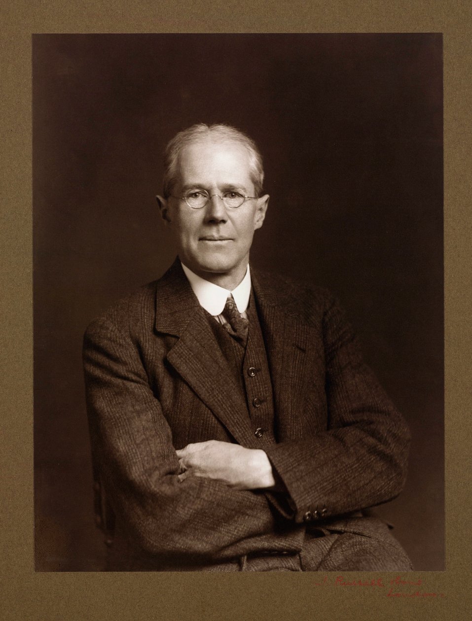 Sir Henry Cort Harold Carpenter, professor i metallurgi, slutningen af 1920