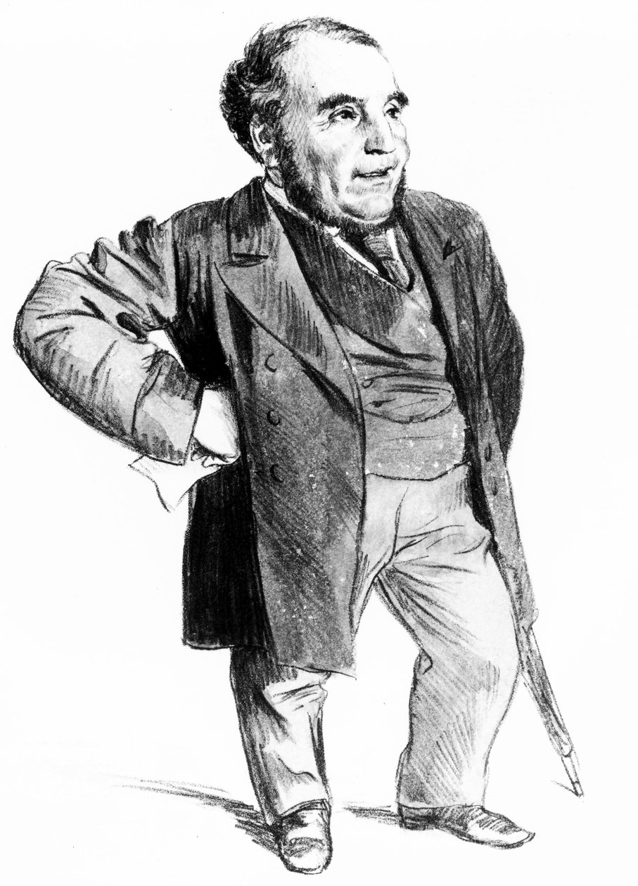 Sir John Pender, engelsk pioner inden for undervandstelegrafi, ca. 1870 af Unbekannt