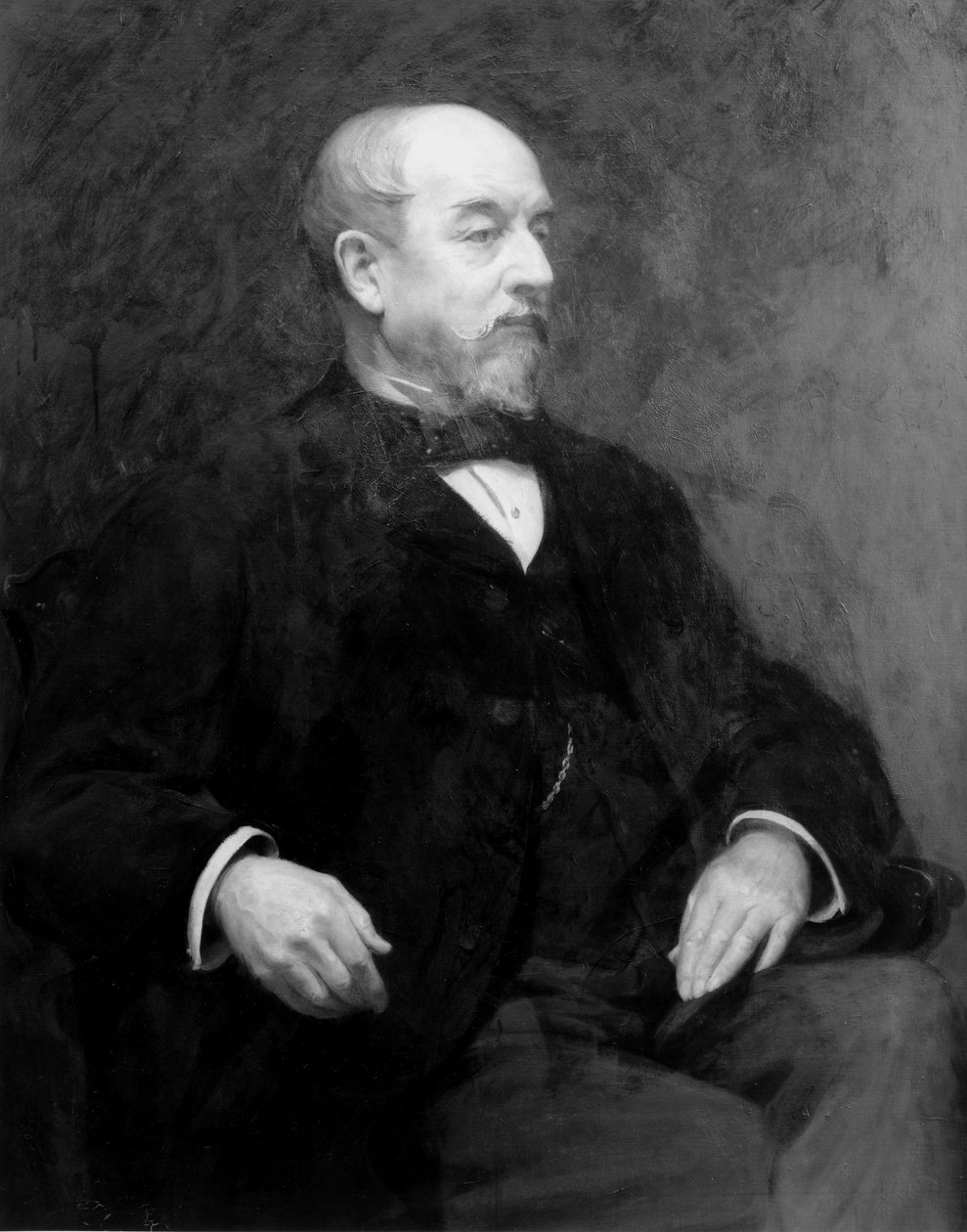 Sir John Pender, engelsk pioner inden for undervandstelegrafi, ca. 1880 af Unbekannt