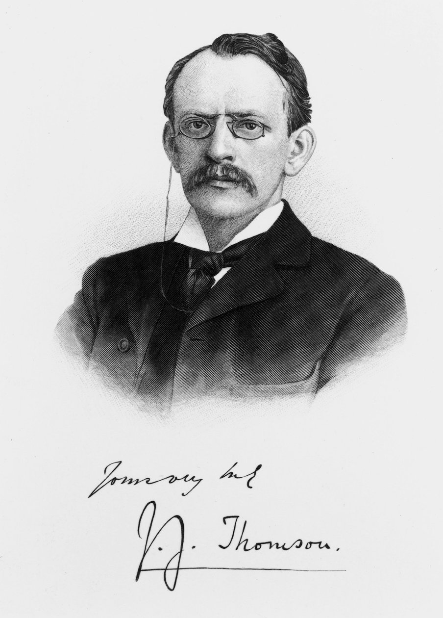 Sir Joseph J Thomson, ca. 1900-tallet af Unbekannt
