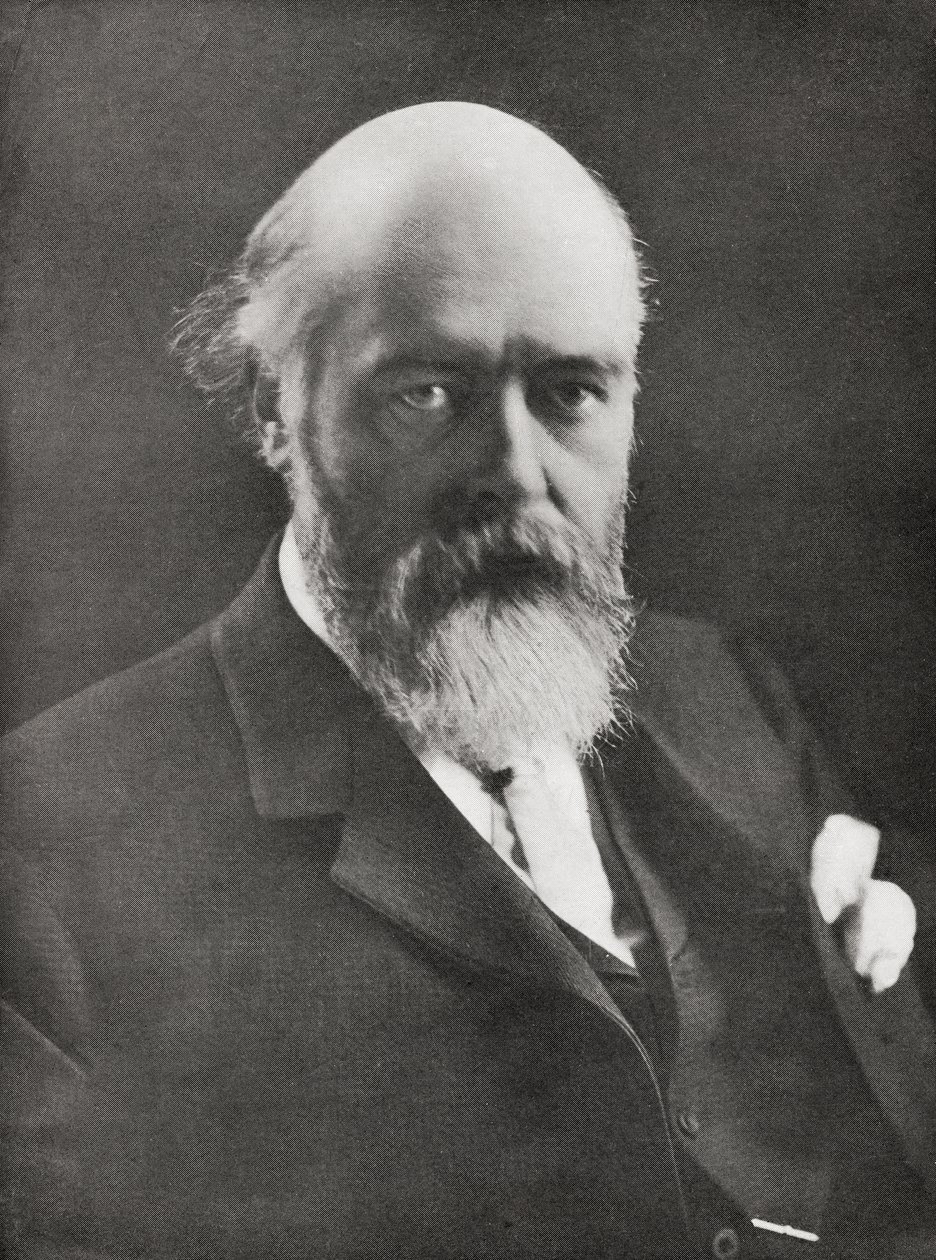 Sir Oliver Joseph Lodge af Unbekannter Künstler