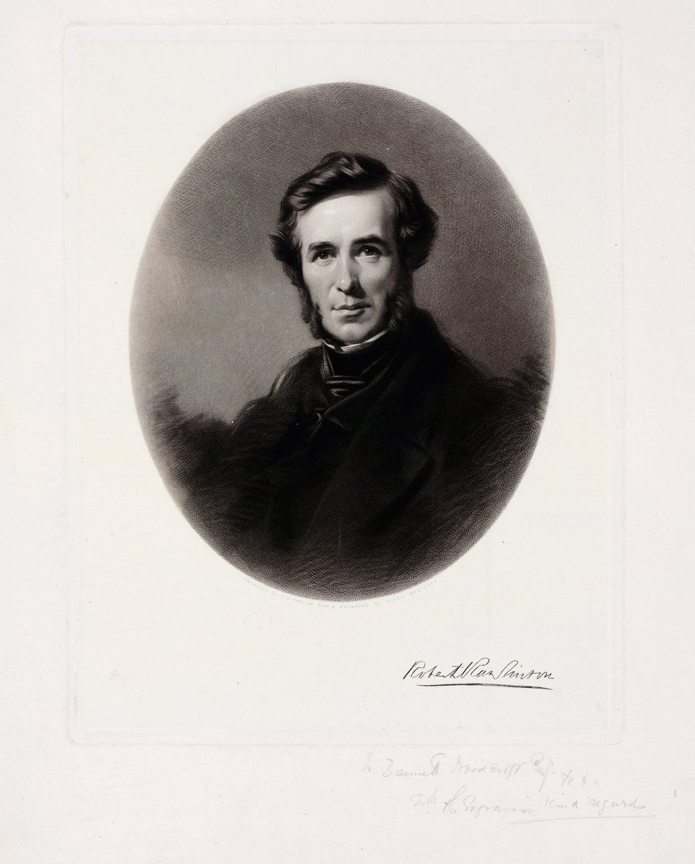 Sir Robert Rawlinson, engelsk ingeniør og sanitetsassistent, c 1860 af Unbekannt