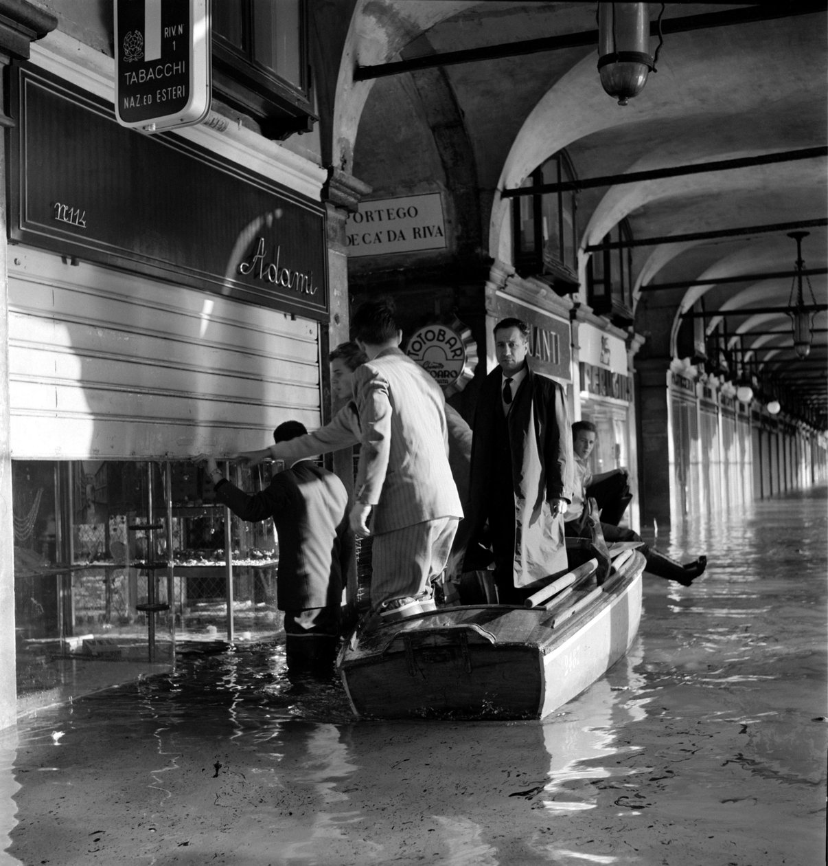 Markuspladsen under oversvømmelserne i Venedig (phenomene de l
