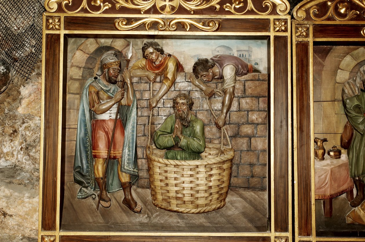 Syrien - Damaskus. Ananias (Hanani) Kapel. Detalje af Benjamin Baud