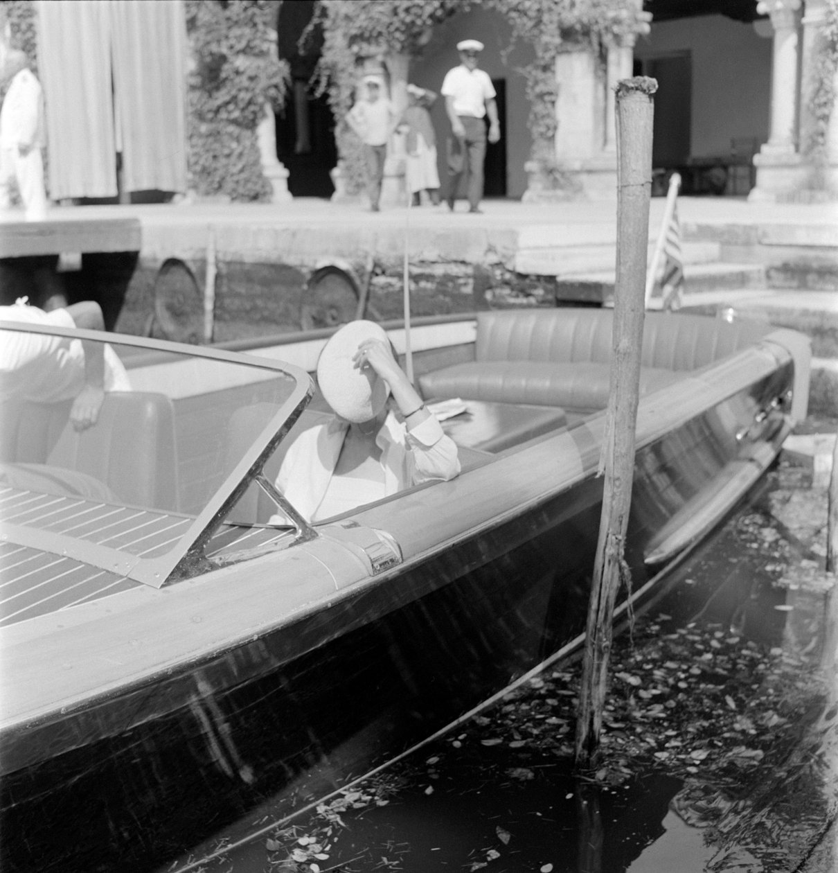SKUESPILLEREN GRETA GARBO - VENEDIG - 1955 af Unbekannt