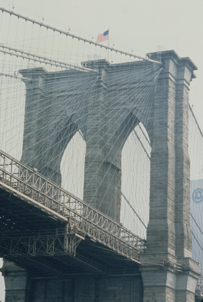 Brooklyn Bridge (foto) (se også 114752) af Unbekannt
