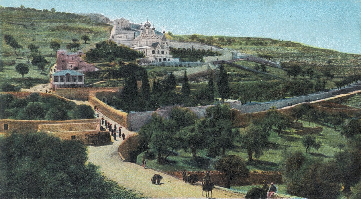 Gethsemane Have, Jerusalem - Bibelen af Unbekannter Künstler