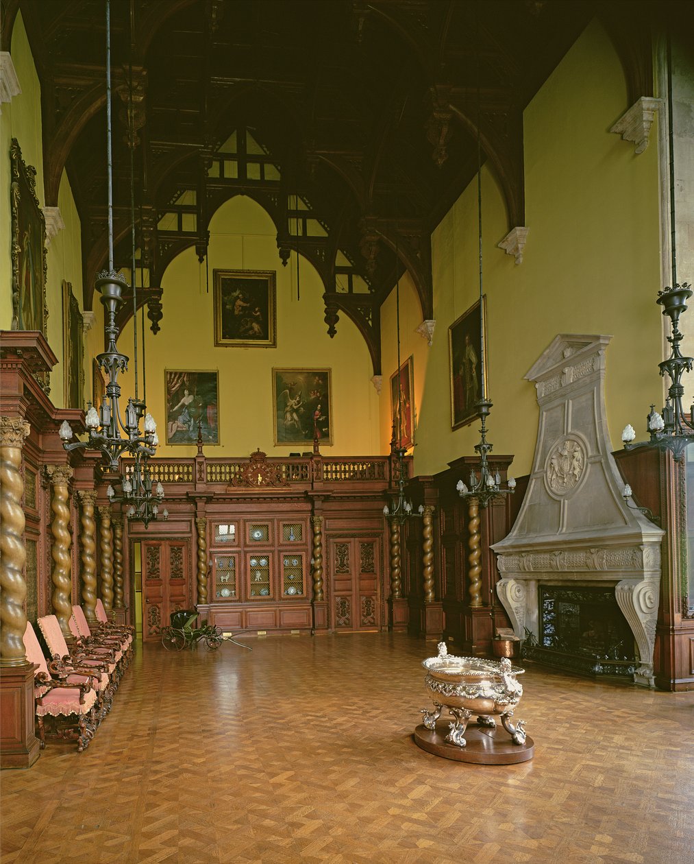 The Great Hall, Burghley House, Stamford, Lincolnshire (foto) af Unbekannt