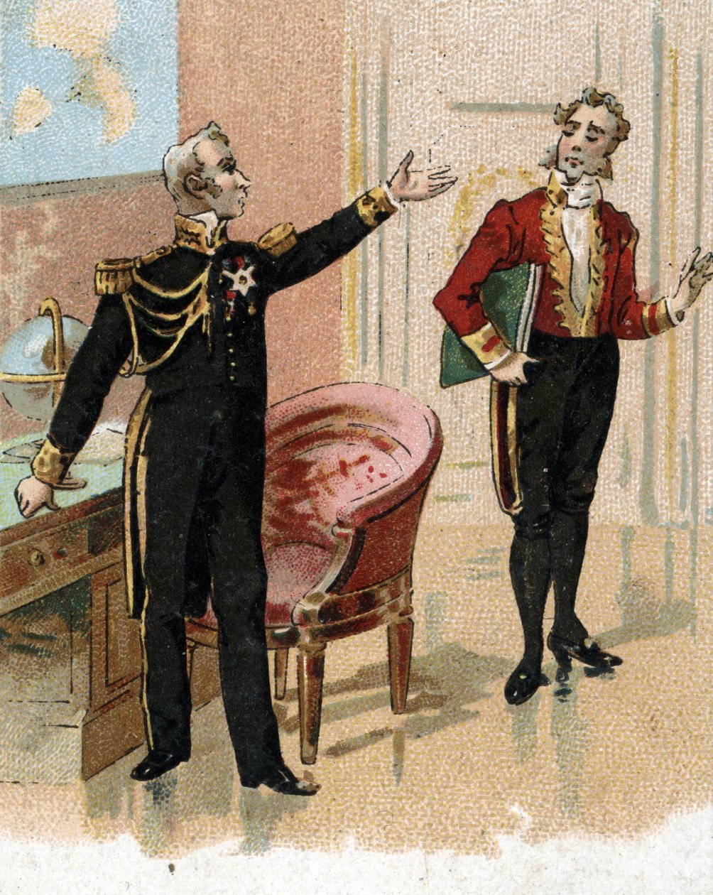 Marineminister Charles Lemercier de Longpre, baron d