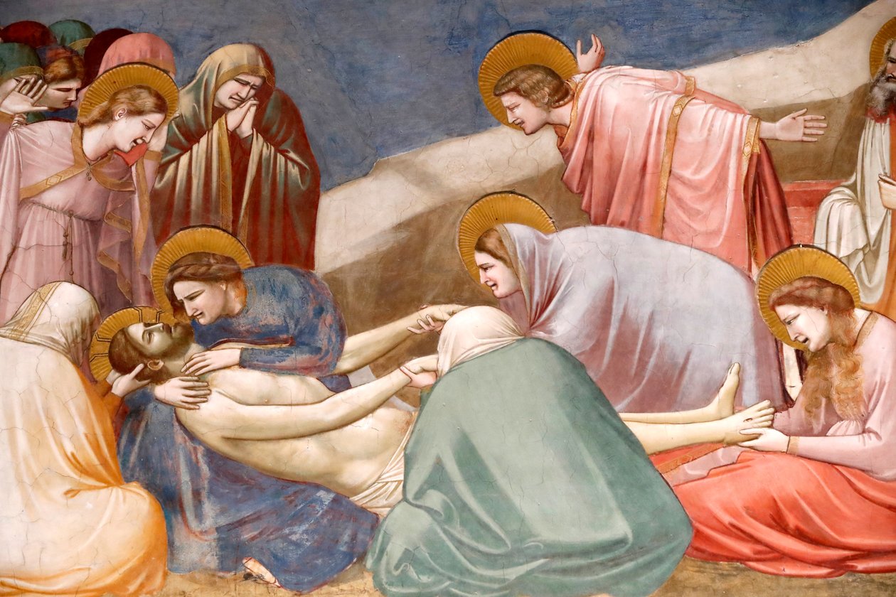 Scrovegni-kapellet. Fresko af Giotto af Unbekannter Künstler