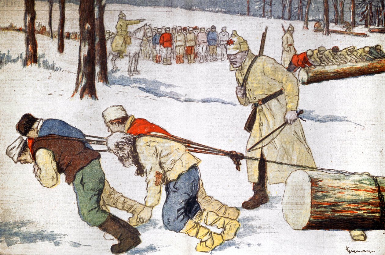 Sovjetunionens gulag af Unbekannter Künstler