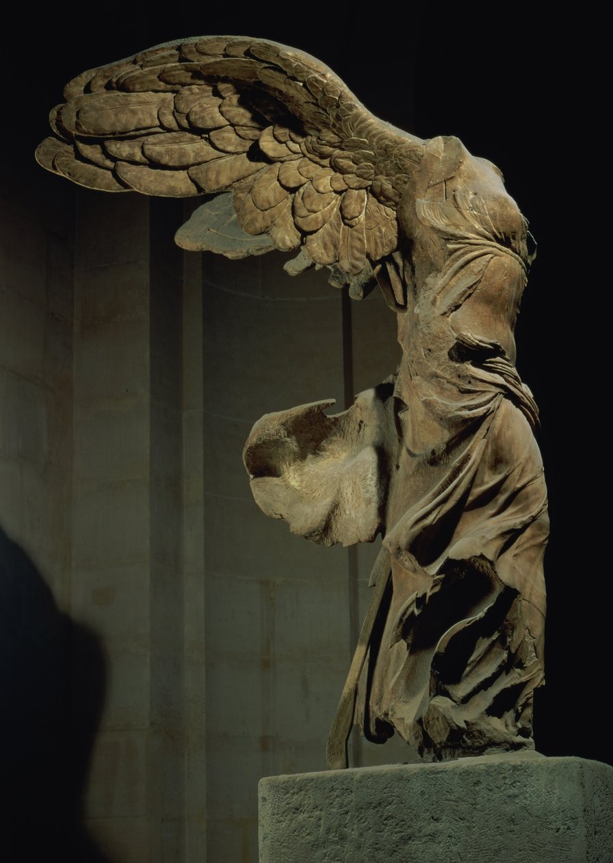 Samothraces sejr (parisk marmor) af Unbekannt