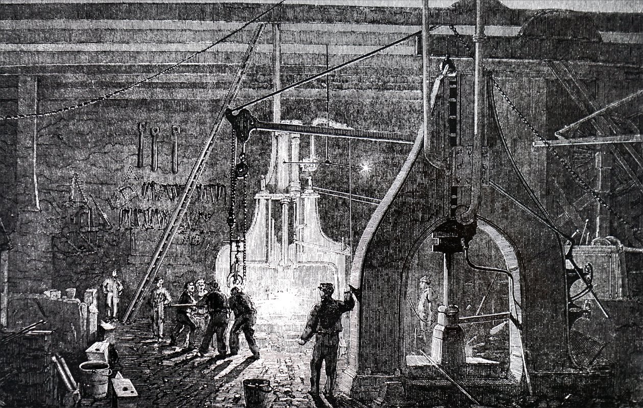 Produktionsgulvet hos Robert Stephenson and Company. af Unbekannt