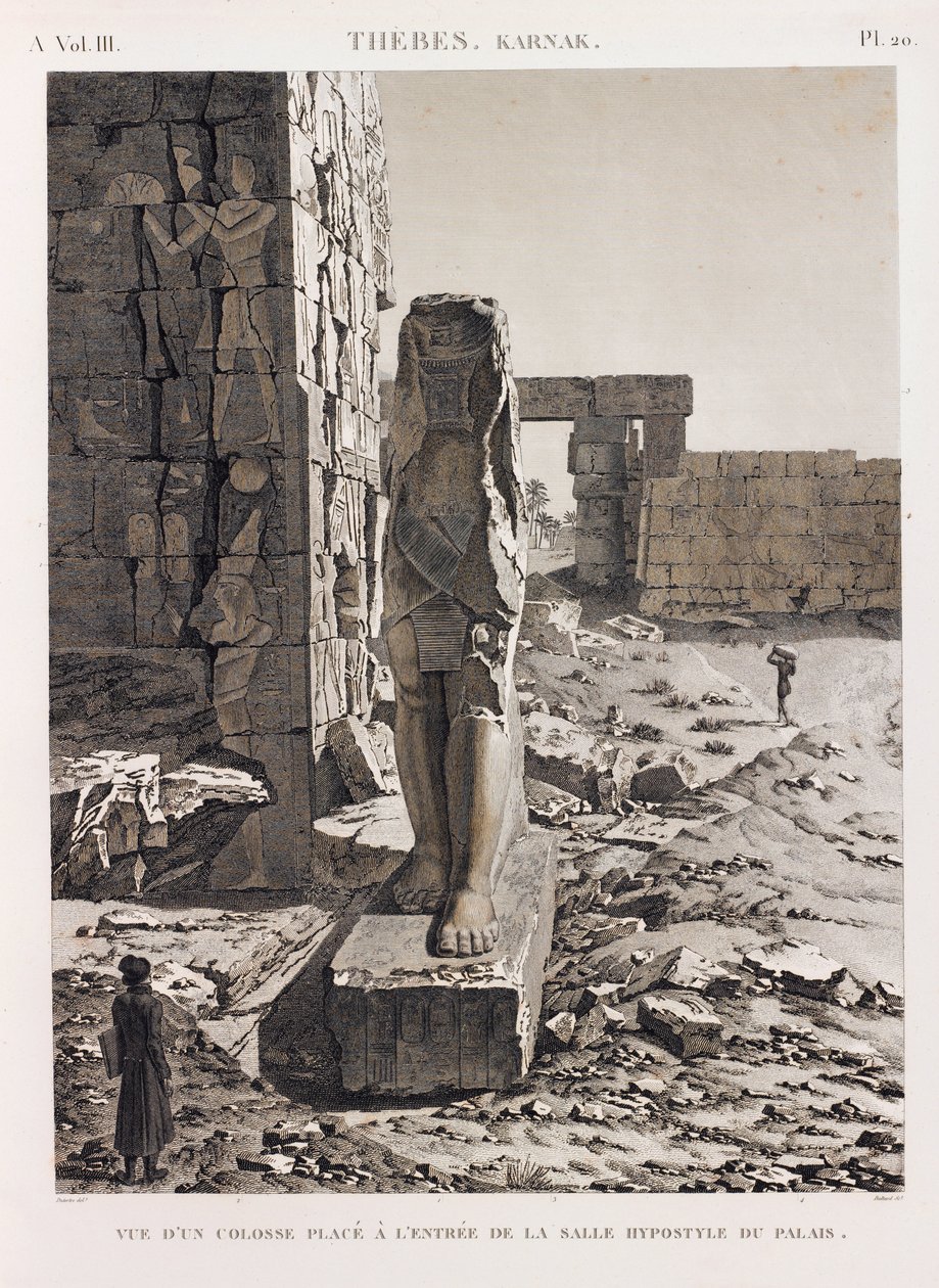 Theben: Karnak af Unbekannt