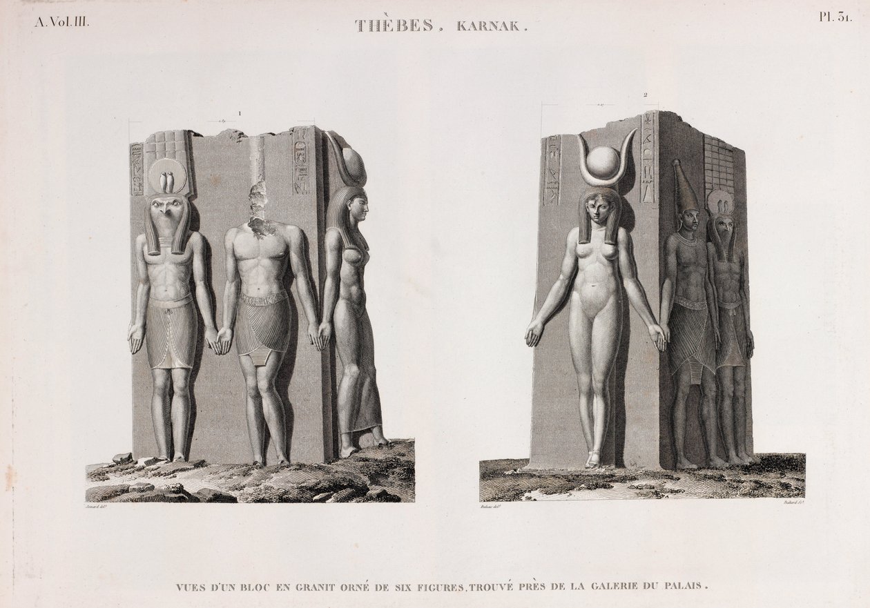 Theben: Karnak af Unbekannt