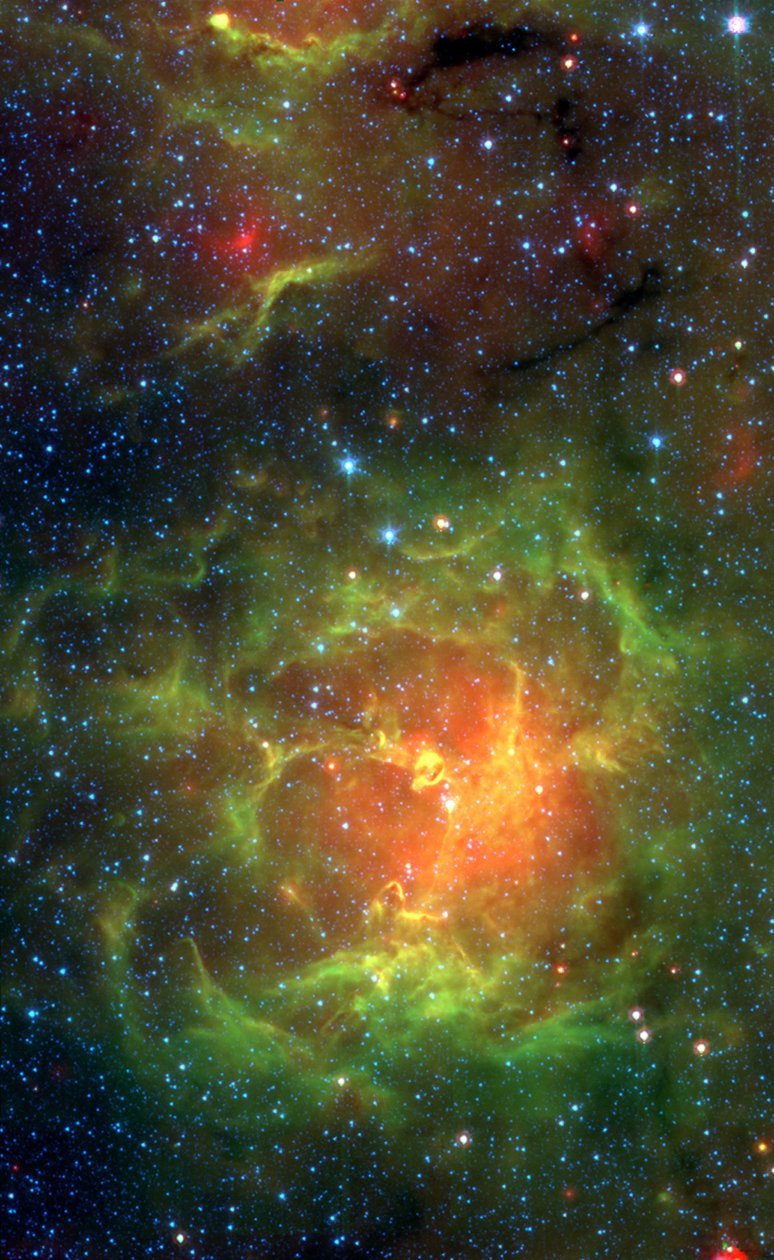 Trifid Nebula, c 2005 af Unbekannt