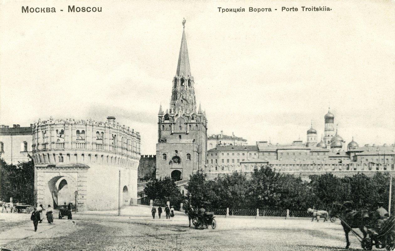 Troitskaia Bashnia (Treenighedsporten), Moskva af Unbekannter Künstler
