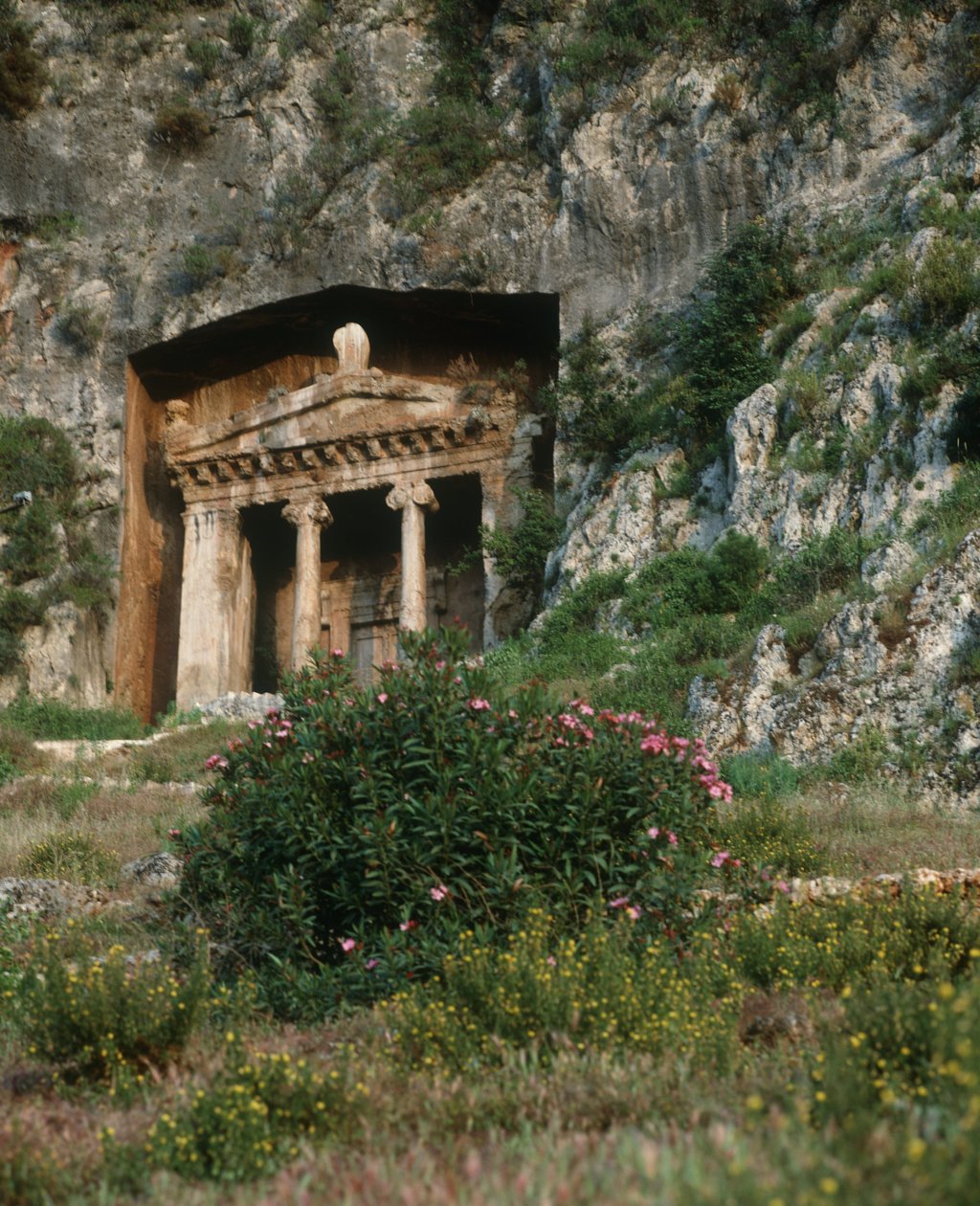 Tyrkiet, Lykien, Fethiye (Telmessos), Amyntas grav, 4. århundrede f.Kr. af William M. Timlin
