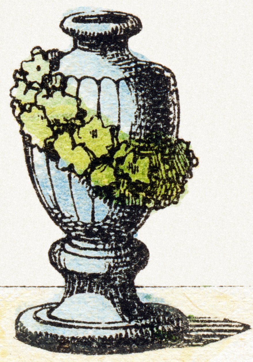 U - Urne - Child Entertainment Alphabet ca. 1890 (litografi) af Unbekannt