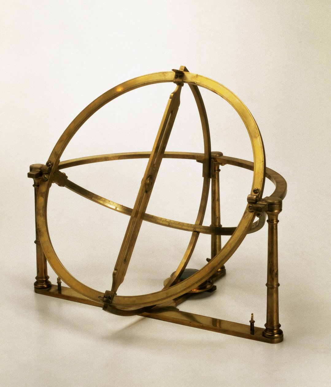 Universal solur fra samlingen af Peter I af John Bradley (d.1725), St. Petersborg af Unbekannt