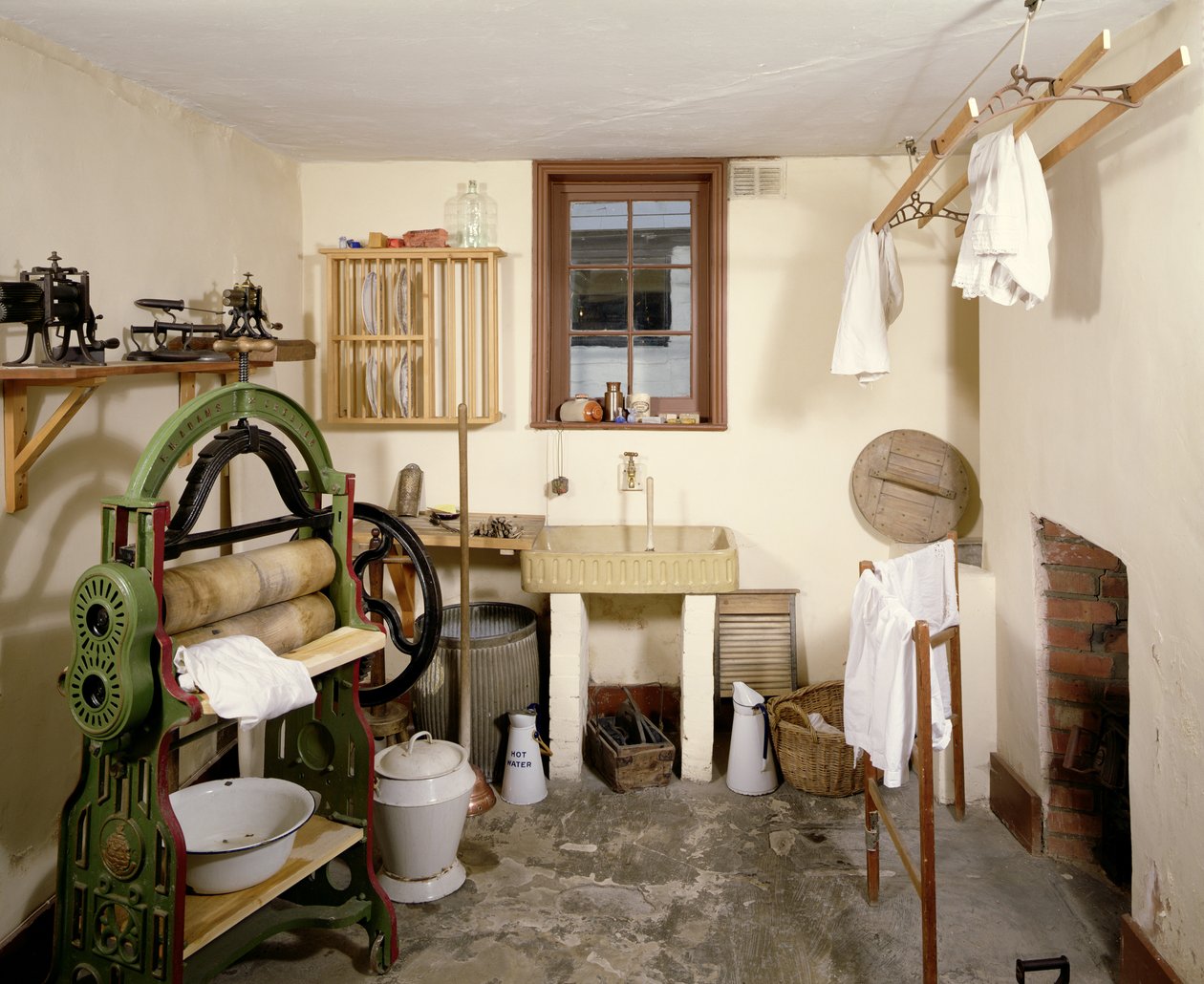 Victoriansk bryggers (foto) af Unbekannt