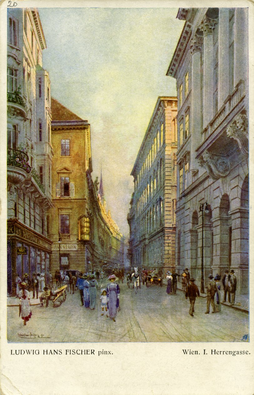Wien, Østrig: Herrengasse af Unbekannter Künstler